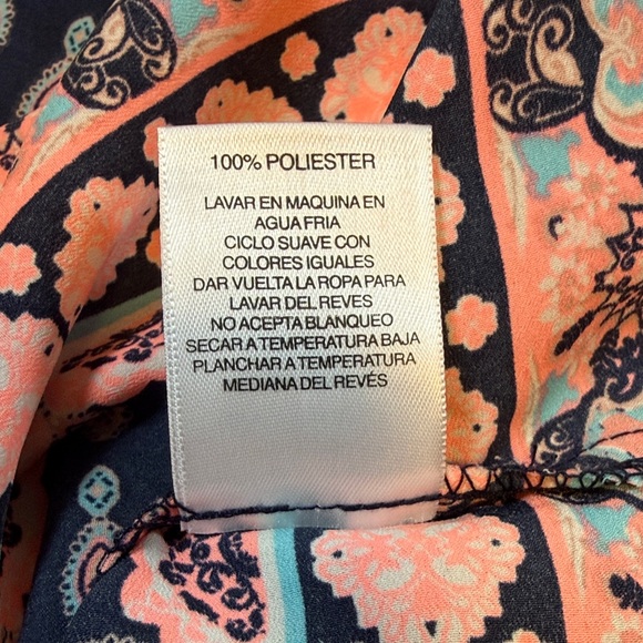 Wishful Park Navy and Pink Tank Top Size Large - Picture 5 of 8